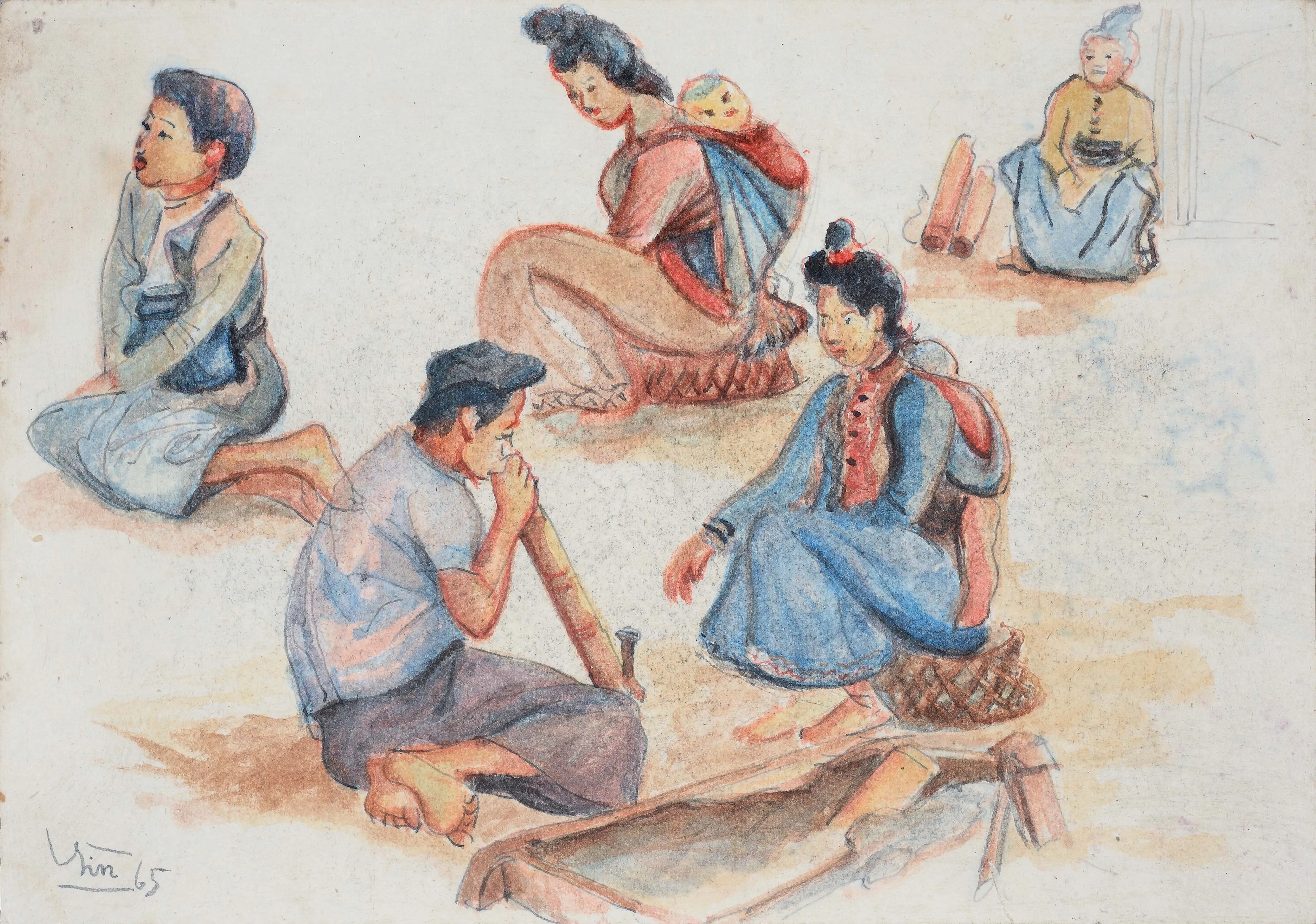 Sinh hoạt bản làng